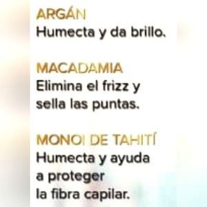 Aceite de Argán Macadamia y Monoi de Thaiti